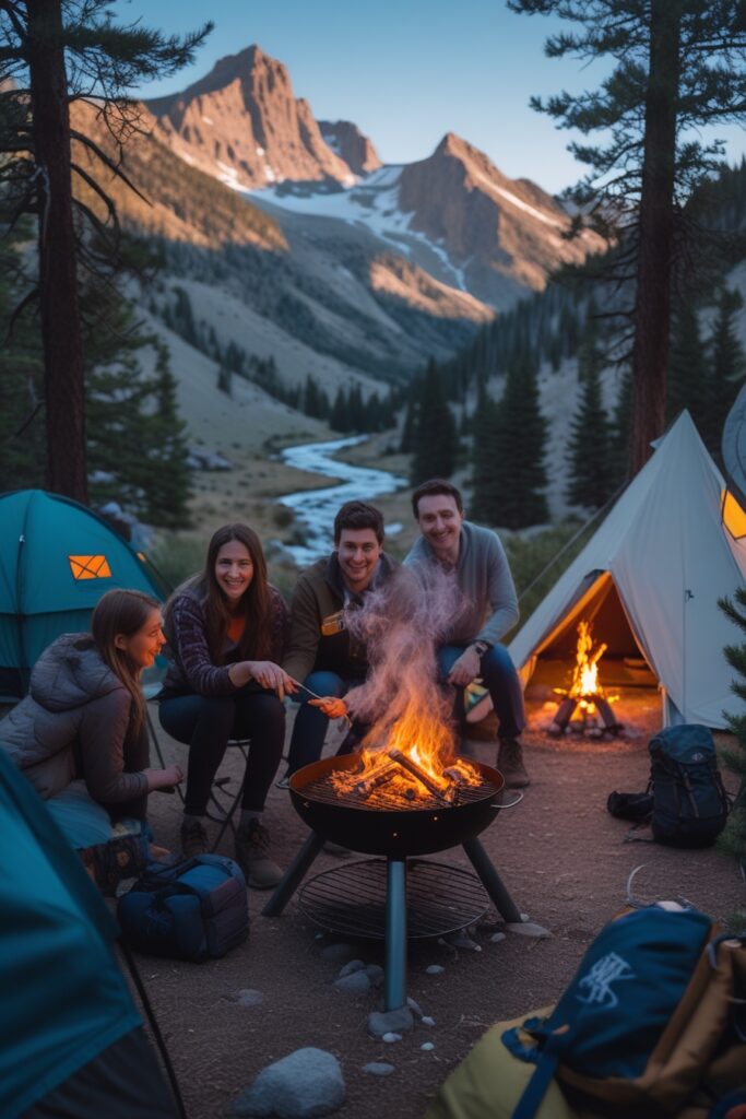 BBQ and camping